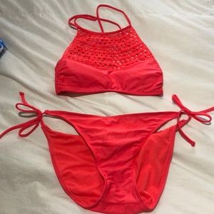 Super cute high neck bikini